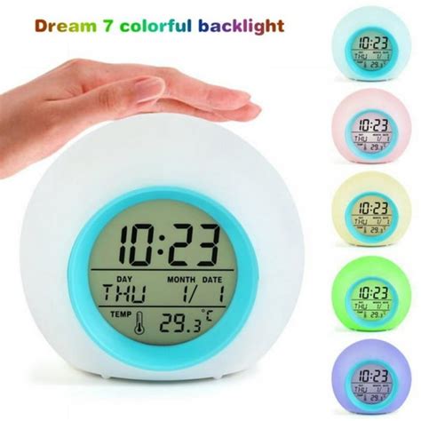 Wake Up Light Alarm Clockdigital Alarm Clock With Sunrise Simulation