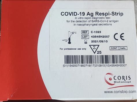 Coris Covid 19 Rapid Antigen Test Kit Icmr Approved Rs 450kit Id