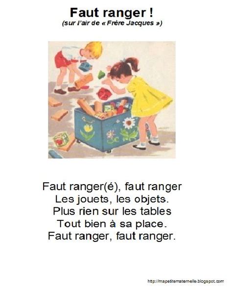 Comptine pour se mettre en rang un petit indien blanc ça marche, ça marche un petit indien blanc ça marche toujours devant. Comptine # 6 Faut ranger | Comptines, Comptine école ...