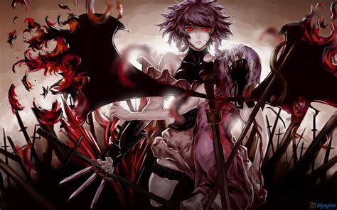 Anime Girl Bloody Hd Wallpapers Wallpaper Cave