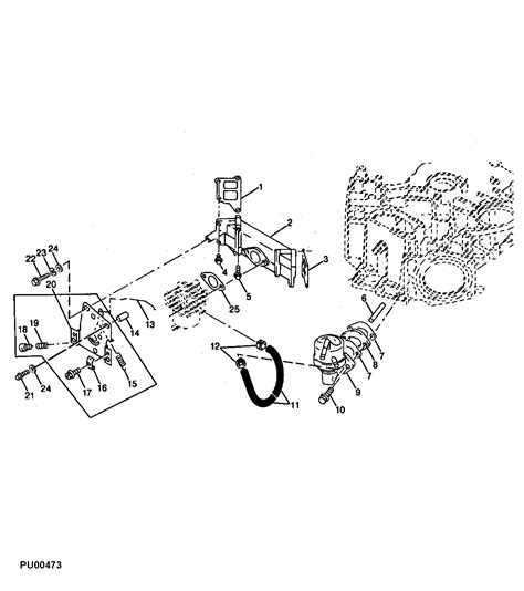 John Deere F725 Parts Diagram Heat Exchanger Spare Parts