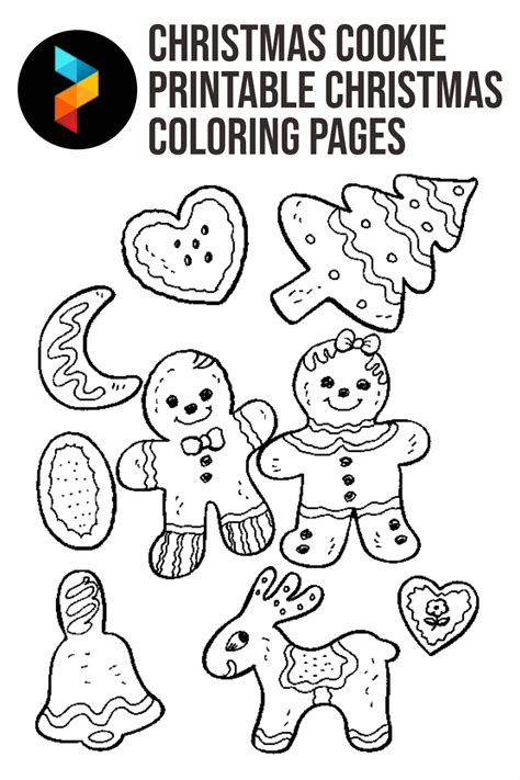Use gel food coloring for the best results, and blend the colors together gradually, using the tip of a toothpick to control their transformation. 5 Best Christmas Cookie Printable Christmas Coloring Pages ...