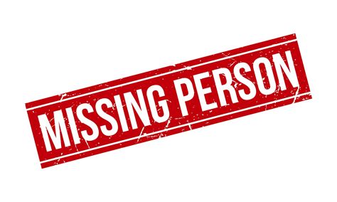 Missing Person Stamp Vector Illustration Graphic By Mahmudul Hassan