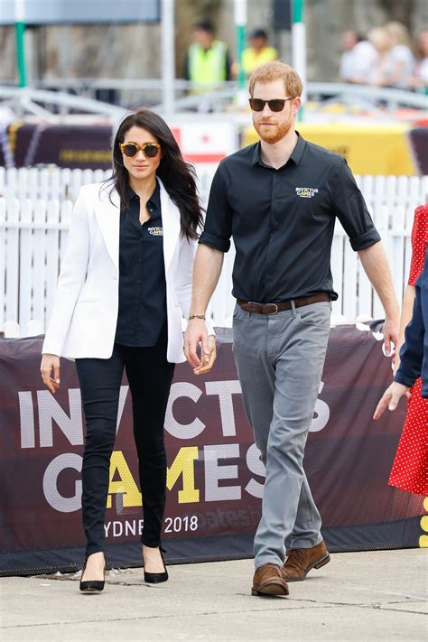 Prince Harry And Meghan Markle Do Complementary Couples Style At The Invictus Games Vogue