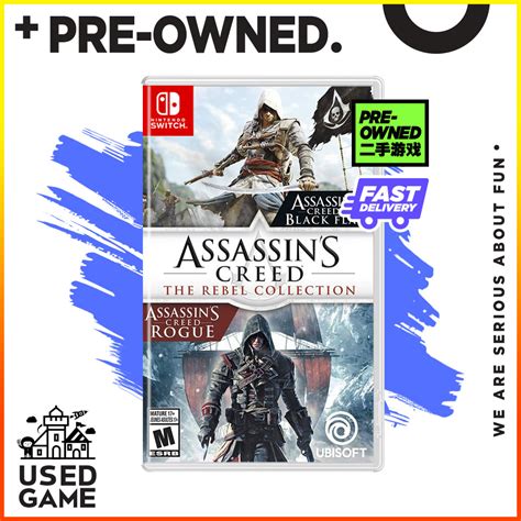 Nintendo Switch Assassin S Creed The Rebel Collection US PRE OWNED