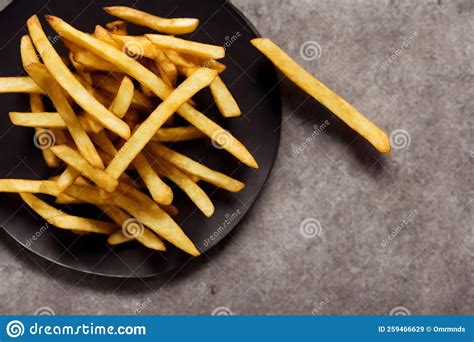 French Fries A Popular Fast Food Item Fatty Meal Stock Image Image