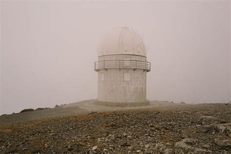Skinakas Star Observatory On Crete Island Greece Stock Photo Download