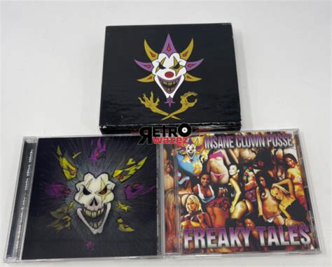 insane clown posse the mighty death pop black cd set twiztid icp freaky tales ebay