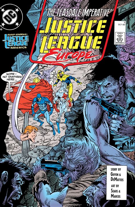 Justice League Europe Vol 1 7 Dc Database Fandom
