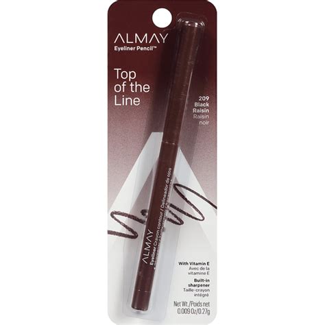 Almay® Eyeliner Pencil 209 Black Raisin 01 Oz Carded Pack Stuffing Foodtown