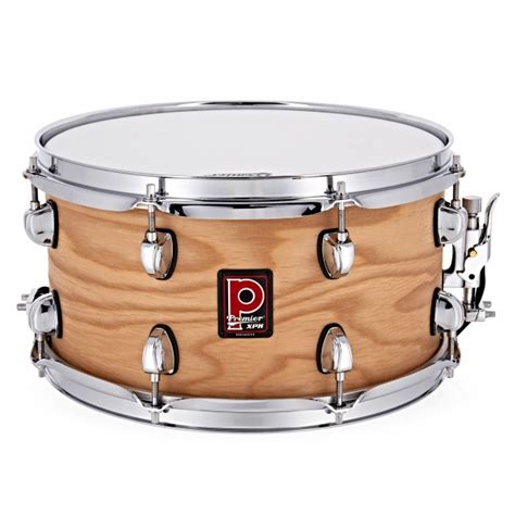 Premier Xpk Exclusive 13 X 7 Birch Snare Drum Natural Ash Satin