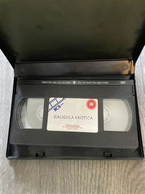 RARE CALIGULA EROTICA Vhs Tape Tcx Video Columbio Romanazzi Film Movie PicClick UK