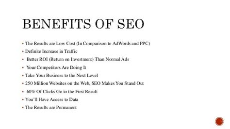 Key Benefits Of Search Engine Optimization Marketing