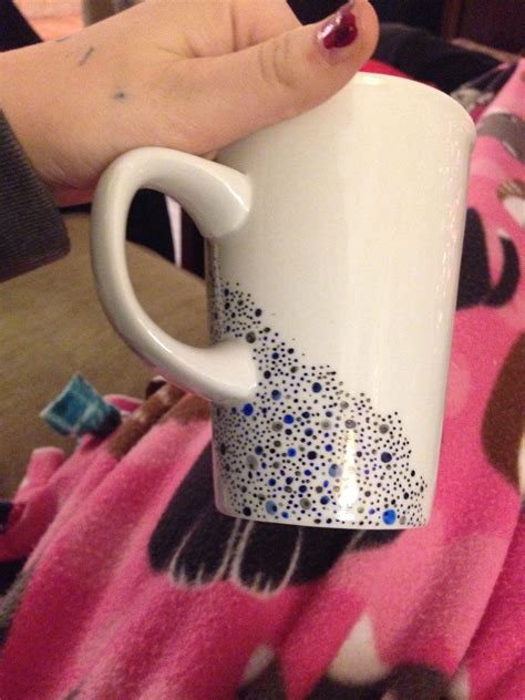 Just Use Sharpies And Dot The Mug Bake At 350 For 30 Minutes Vaces