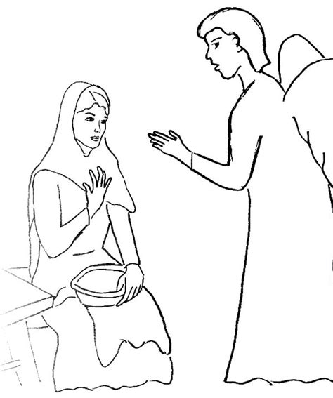 Buy yours today and share one with a friend. Angel Gabriel Coloring Page at GetColorings.com | Free ...