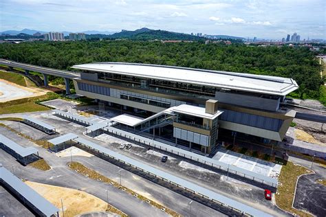 Pictures of Kwasa Sentral MRT Station during construction ...