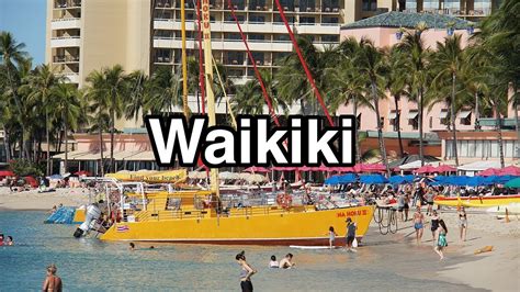 Things To Do In Waikiki Honolulu Oahu Youtube