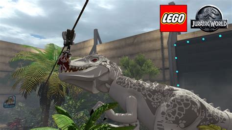 Lego Jurassic World Indominus Rex Escape Xbox One Gameplay Part 10 Youtube