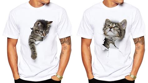 Discover quality hawaiian t shirts on dhgate and buy what you need at the greatest convenience. TEEHEART 3D Cute Cat T shirts - Women Men Summer Tops Tees ...