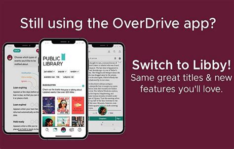 Libby To Replace Overdrive App North Shore Public Library