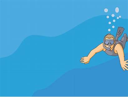Snorkeling Animation Sports Animated Gifs Clipart Sunrise