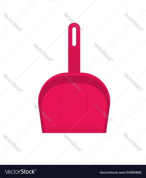 Dustpan Shovel Icon Dust Pan Cleaning Royalty Free Vector