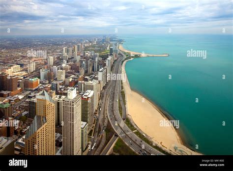 Lake Shore Drive Chicago Aerial Hi Res Stock Photography And Images Alamy