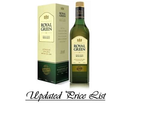 Royal Green Price In India Updated List