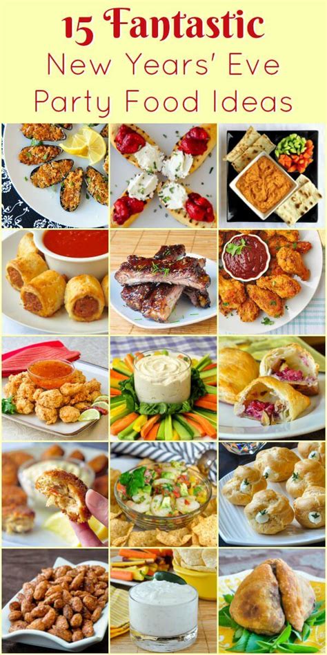 Best New Years Eve Party Food Ideas New Years Eve Snacks New Years