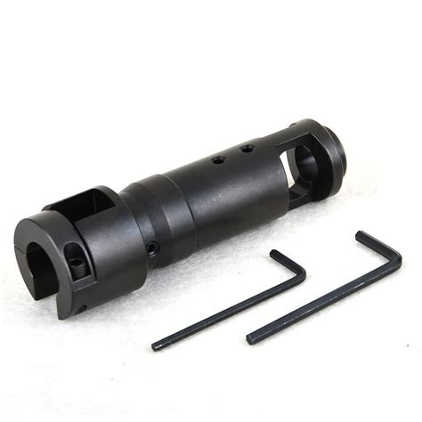 Low Concussion Sks X Mm Bolt On Competition Muzzle Brake Device With Pc Tighten Screws For