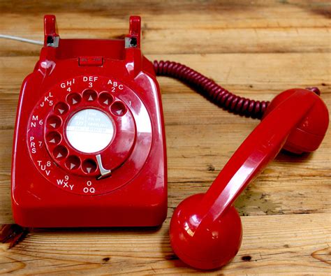 1960s Red Telephone Napoleonrockefeller Vintage And Retro Furniture