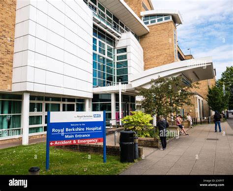 Main Entrance To The Royal Berkshire Hospital Reading Berkshire