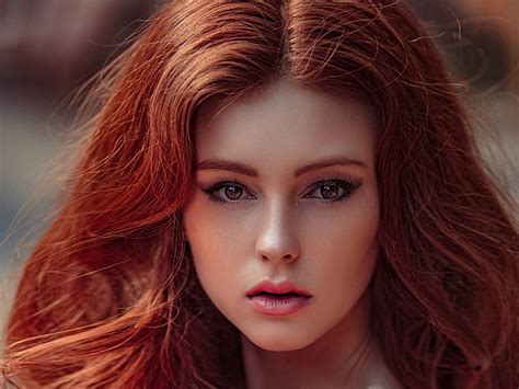 Beauty Woman Red Faces Redheads Models Female Hd Wallpaper Peakpx