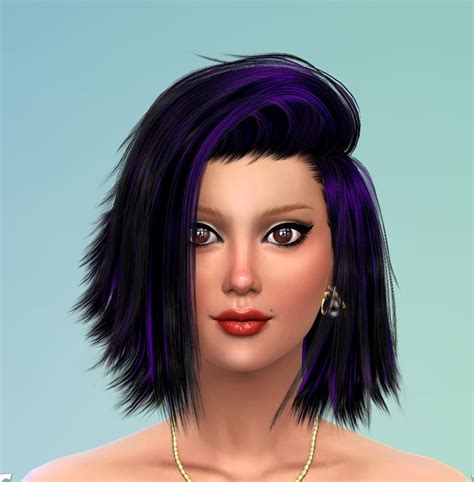 Mod The Sims 50 Re Colors Of Stealthic High Life Female Hairstyle By