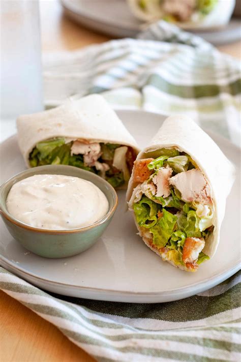 Chicken Caesar Wrap Recipe