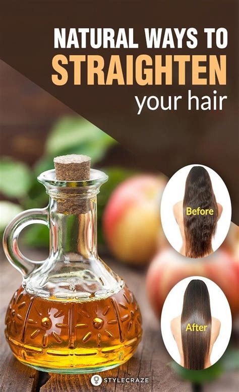 However, it can also be hard to manage and cause damage to your hair if you don't treat it with care. 10 Natural Ways To Straighten Your Hair | Straightening ...