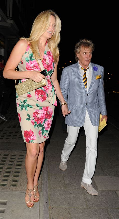 Rod Stewart Wife Penny Lancaster Our Split Was A Wake Up Call For Him