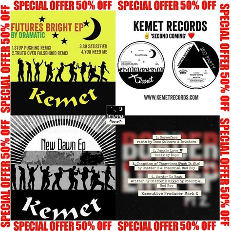 Special Bundle 1 4 X Digital Releases 2016 Kemet Music