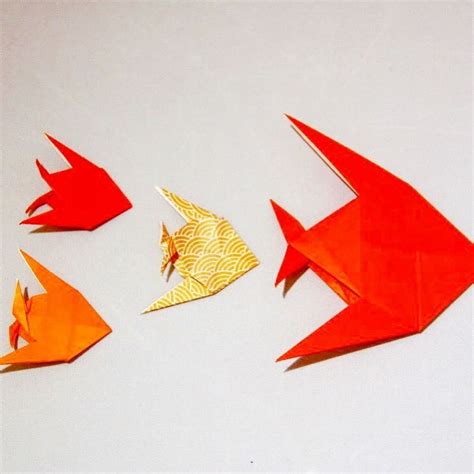 Origami Goldfish Cute Origami Origami Art Origami Goldfish