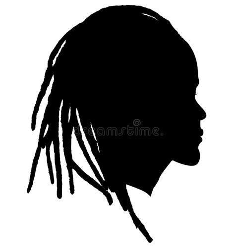 African American Man Silhouette Profile