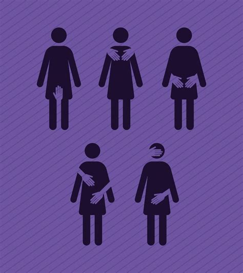 Five Sexual Harassment Icons 3748661 Vector Art At Vecteezy