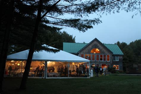 Maybe you would like to learn more about one of these? Outdoor wedding reception at Maine Lakeside Cabins ...