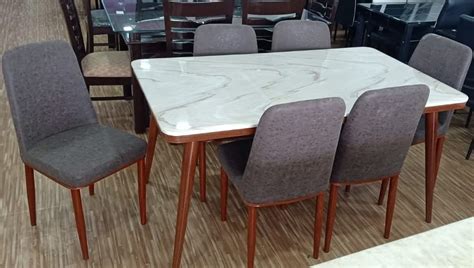 Buy dining table set designs online. AMEO DINING TABLE | Betterhomeindia | Six Seater Dining ...