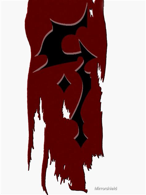 Soul Reaver Raziel Clan Sticker By Mirrorshield Redbubble