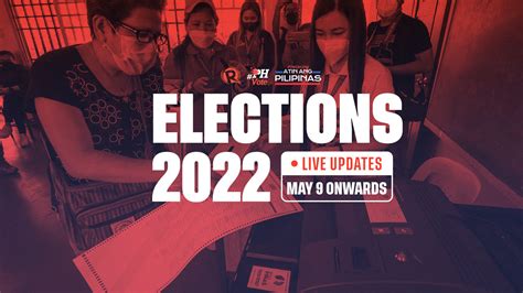 Highlights 2022 Philippine Elections News Vote Counting Results