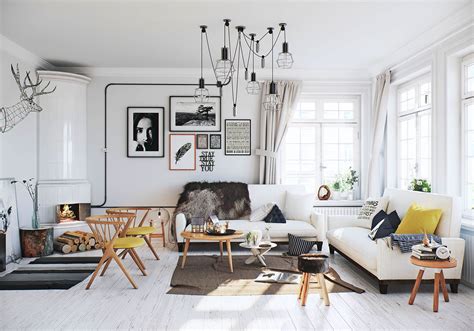 Scandinavian Living Roominterior Design Ideas