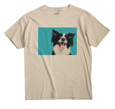 Border Collie Portrait Dog T Shirt Ebay