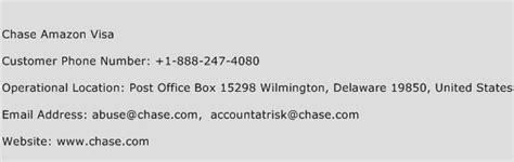 I also very much appreciated them letting me take my out of my account with no problems when my card was already cancelled. Chase Amazon Visa Contact Number | Chase Amazon Visa Customer Service Number | Chase Amazon Visa ...