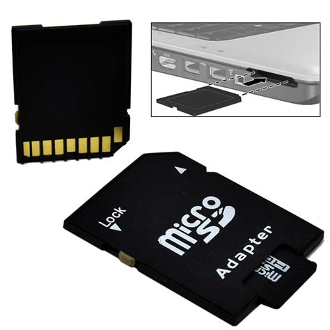 Such adapter is the least comfortable to use. Micro SD Card Reader Adapter TF MicroSD Converter SDHC SDXC Memory Card Adaptor | eBay