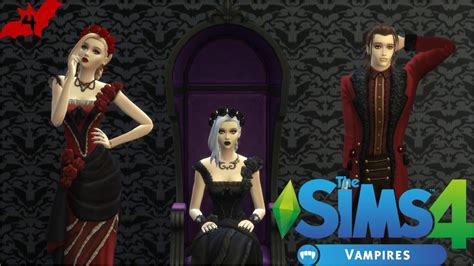 The Sims 4 Vampires Ep4 Master Vampire Youtube